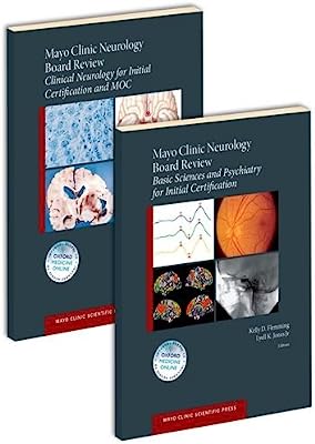 Book Cover Mayo Clinic Neurology Board Review (SET) (Mayo Clinic Scientific Press)