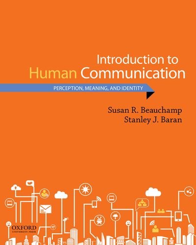 Book Cover Introduction to Human Communication: Perception, Meaning, and Identity
