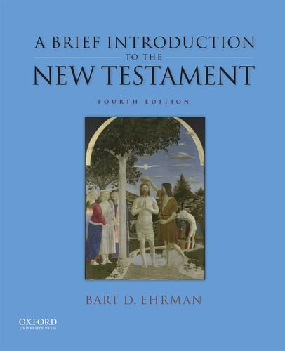 Book Cover A Brief Introduction to the New Testament