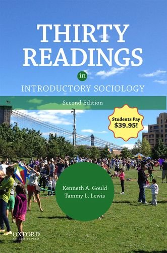 Book Cover Thirty Readings in Introductory Sociology
