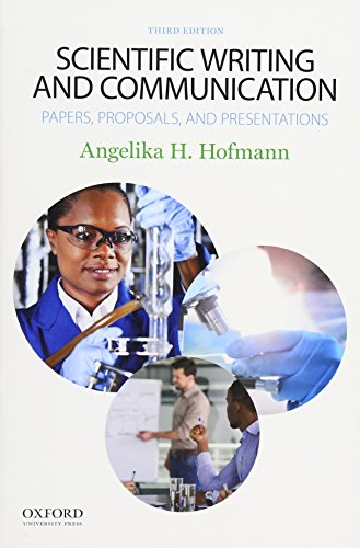 Book Cover Scientific Writing and Communication: Papers, Proposals, and Presentations