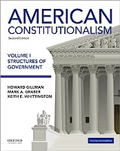 Book Cover American Constitutionalism: Volume I: Structures of Government
