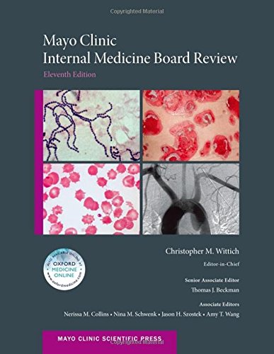 Book Cover Mayo Clinic Internal Medicine Board Review (Mayo Clinic Scientific Press)