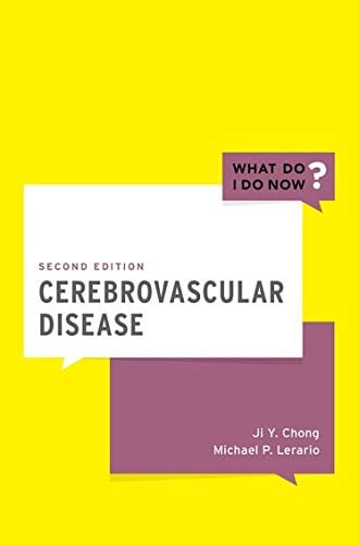 Book Cover Cerebrovascular Disease (What Do I Do Now)