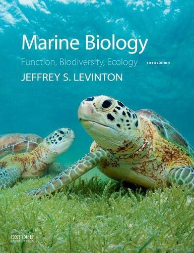 Book Cover Marine Biology: Function, Biodiversity, Ecology