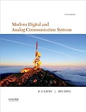 Book Cover Modern Digital and Analog Communication (The Oxford Series in Electrical and Computer Engineering)