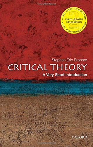 Book Cover Critical Theory: A Very Short Introduction (Very Short Introductions)
