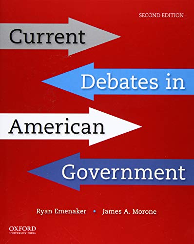 Book Cover Current Debates in American Government