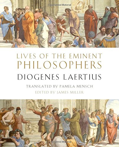 Book Cover Lives of the Eminent Philosophers: by Diogenes Laertius