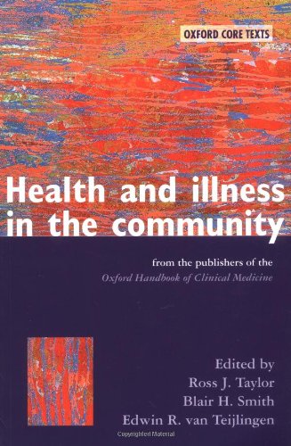 Health and Illness in the Community (Oxford Core Texts)