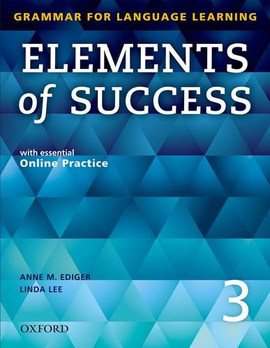 Book Cover Elements of Success Student Book 3