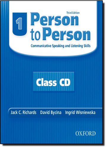Person to Person 1 Class CDs:Communicative Speaking and Listening Skills