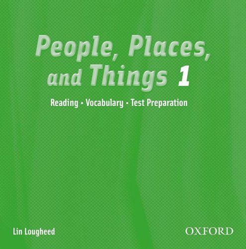 People, Places, and Things 1: Audio CD