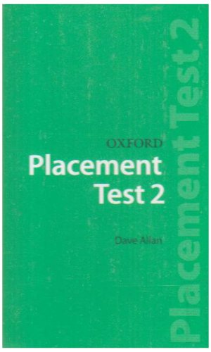 Oxford Placement Tests: Test pack 2