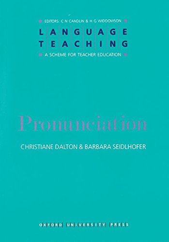 Book Cover Language Teaching. A Scheme for Teacher's Education. Pronunciation