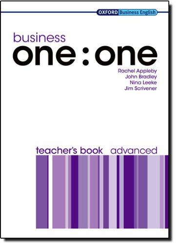 Book Cover Business one:one Advanced Teacher's Book (Oxford Business English)