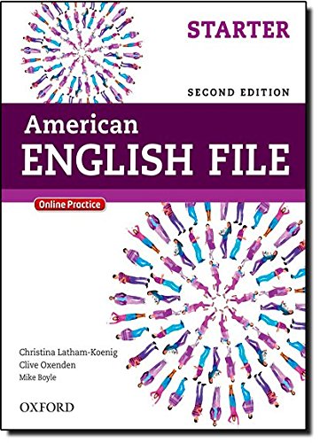 Book Cover American English File Second Edition: Level Starter Student Book: With Online Practice