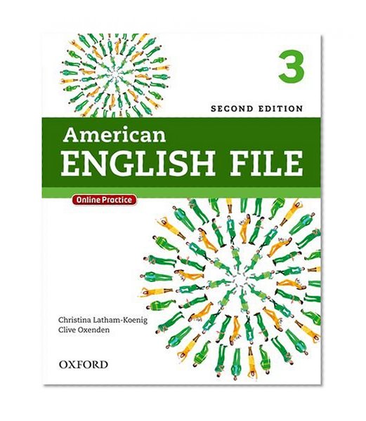 Book Cover American English File Second Edition 3 Student Book Pack: With Online Practice