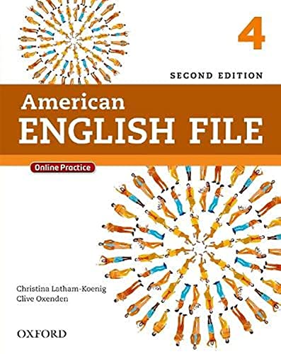 Book Cover American English File Second Edition: Level 4 Student Book: with Online Practice
