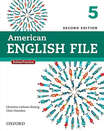 Book Cover American English File Second Edition: Level 5 Student Book: With Online Practice