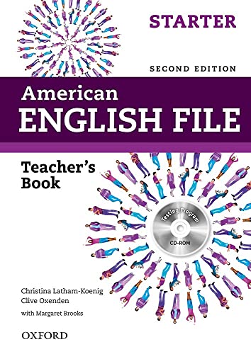 Book Cover American English File 2E Starter Teachers Book: With Testing Program