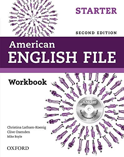 Book Cover American English File Second Edition: Level Starter Workbook: With iChecker