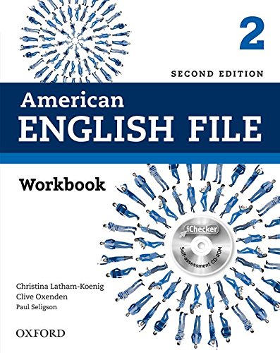 Book Cover American English File Second Edition: Level 2 Workbook: With iChecker