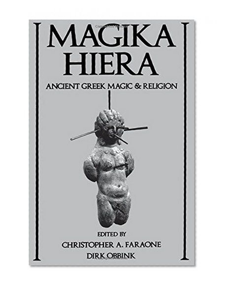 Book Cover Magika Hiera: Ancient Greek Magic and Religion