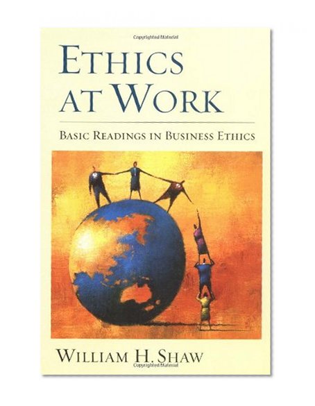 Book Cover Ethics at Work: Basic Readings in Business Ethics