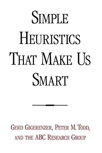 Book Cover Simple Heuristics That Make Us Smart