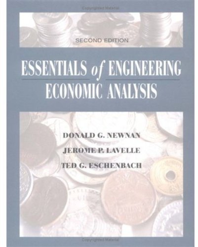 Book Cover Essentials of Engineering Economic Analysis
