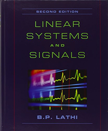 Book Cover Linear Systems and Signals, 2nd Edition
