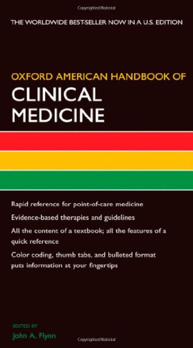 Book Cover Oxford American Handbook of Clinical Medicine (Oxford American Handbooks in Medicine)