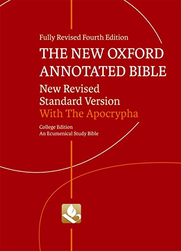 Book Cover The New Oxford Annotated Bible with Apocrypha: New Revised Standard Version