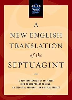 Book Cover A New English Translation of the Septuagint