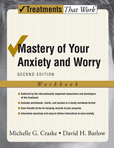 Book Cover Mastery of Your Anxiety and Worry: Workbook (Treatments That Work)