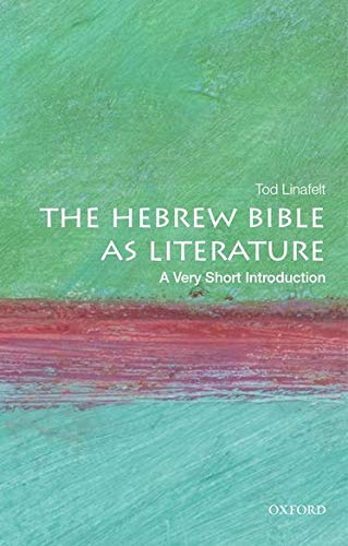Book Cover The Hebrew Bible as Literature: A Very Short Introduction (Very Short Introductions)