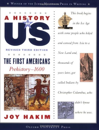 Book Cover A History of US: The First Americans: Prehistory-1600 A History of US Book One (A History of US, 1)