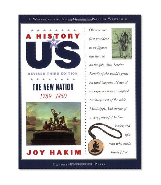Book Cover A History of US: The New Nation: 1789-1850 A History of US Book Four