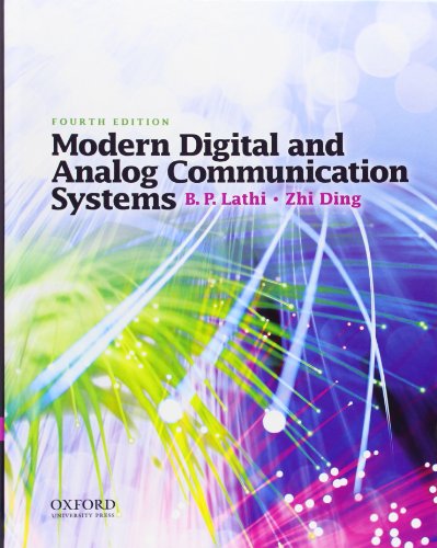 Book Cover Modern Digital and Analog Communication Systems (The Oxford Series in Electrical and Computer Engineering)