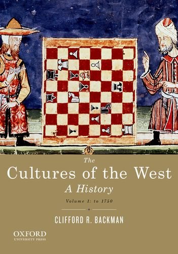 Book Cover The Cultures of the West, Volume One: To 1750: A History