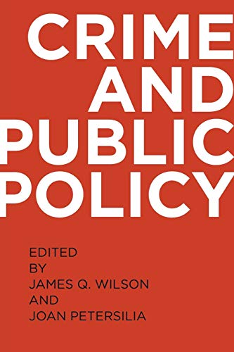 Book Cover Crime and Public Policy