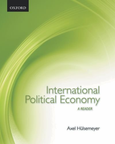 Book Cover International Political Economy: A Reader