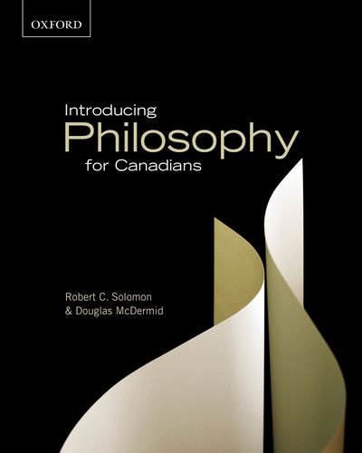 Book Cover Introducing Philosophy for Canadians: A Text with Integrative Readings