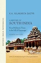 Book Cover A History of South India: From Prehistoric Times to the Fall of Vijayanagar