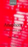Anaphora: A Cross-linguistic Study (Oxford Studies in Typology and Linguistic Theory)