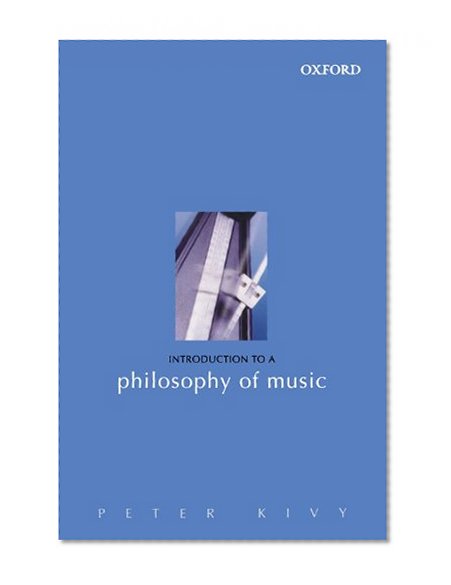 Book Cover Introduction to a Philosophy of Music