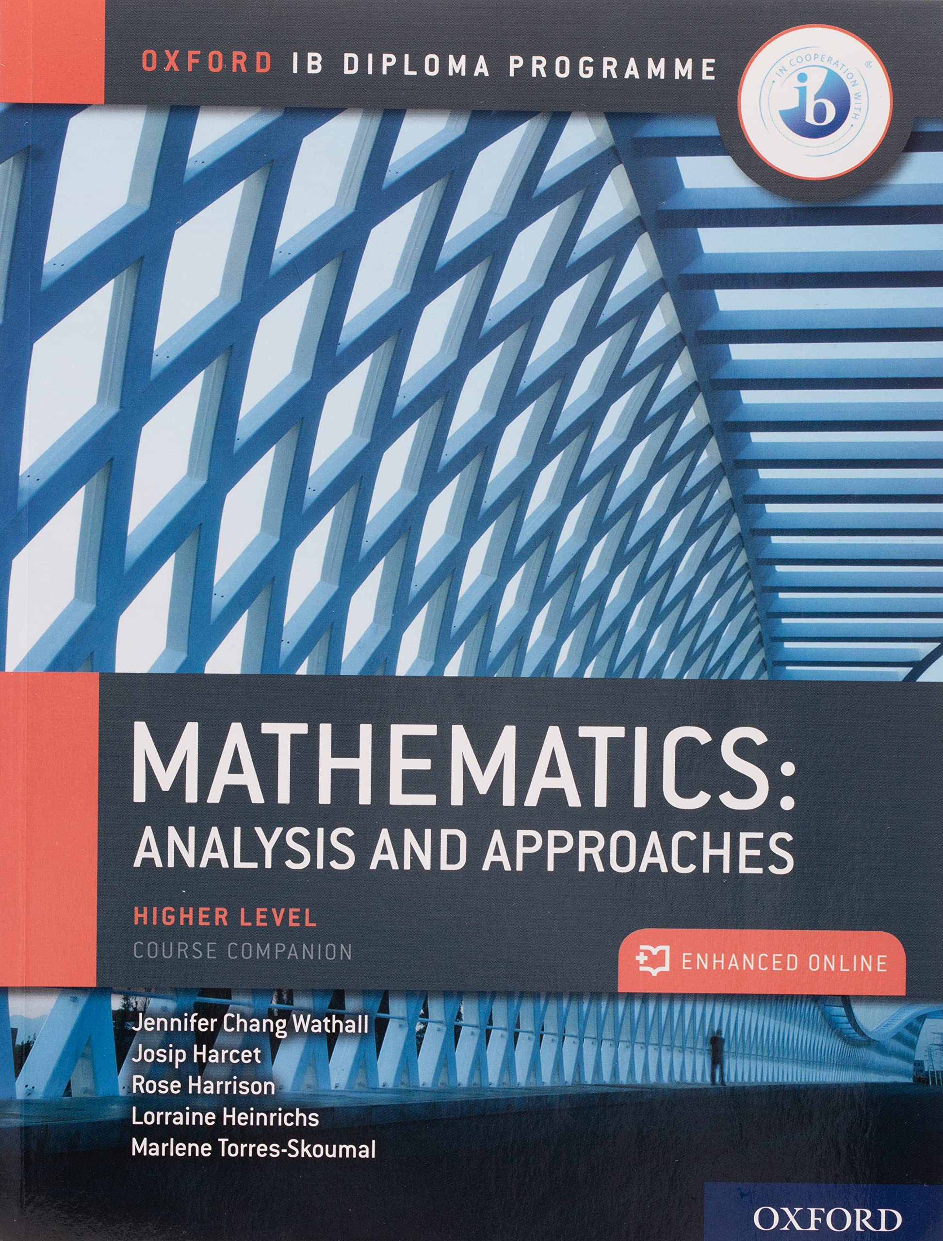 Book Cover Oxford IB Diploma Programme IB Mathematics: analysis and approaches, Higher Level, Print and Enhanced Online Course Book Pack