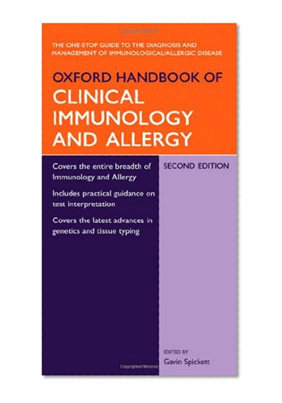 Oxford Handbook of Clinical Immunology and Allergy (Oxford Handbooks Series)