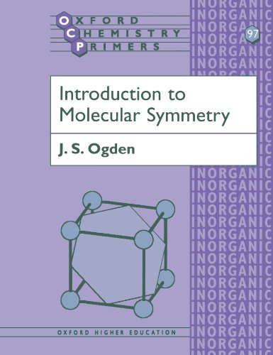 Book Cover Introduction to Molecular Symmetry (Oxford Chemistry Primers)